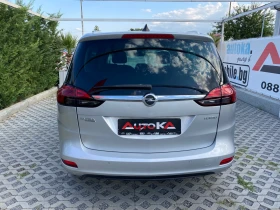 Opel Zafira 1.4T-140кс= 6СК= ФАБРИЧНА ГАЗ= 7МЕСТА= EURO 6B, снимка 4