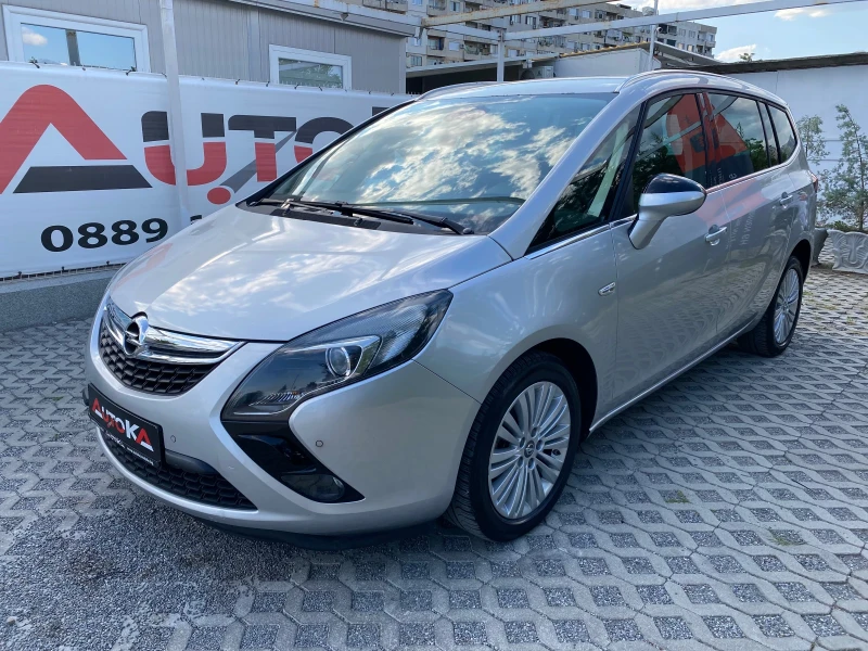 Opel Zafira 1.4T-140кс= 6СК= ФАБРИЧНА ГАЗ= 7МЕСТА= EURO 6B, снимка 6 - Автомобили и джипове - 46822727