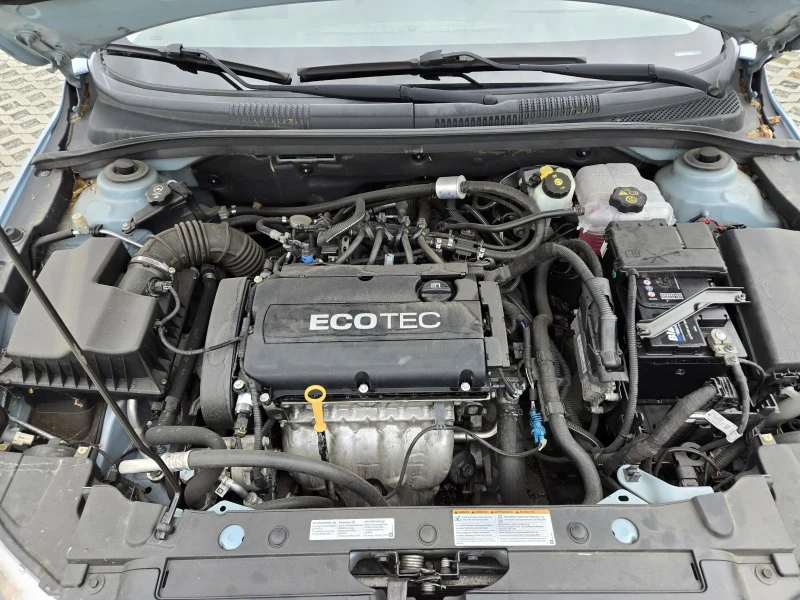 Chevrolet Cruze 1.6i-112kc= ГАЗ* LANDI RENZO* = КЛИМАТИК= EURO 5A, снимка 17 - Автомобили и джипове - 52067867