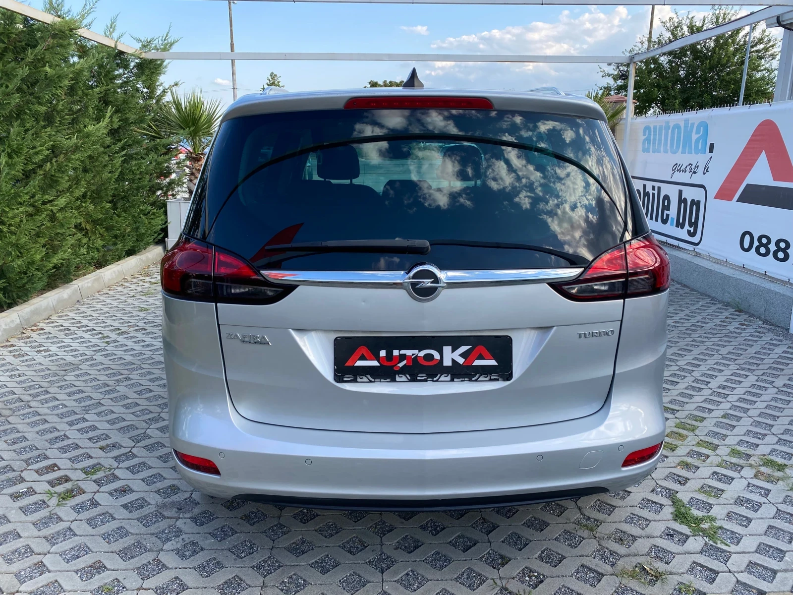 Opel Zafira 1.4T-140кс= 6СК= ФАБРИЧНА ГАЗ= 7МЕСТА= EURO 6B - изображение 4