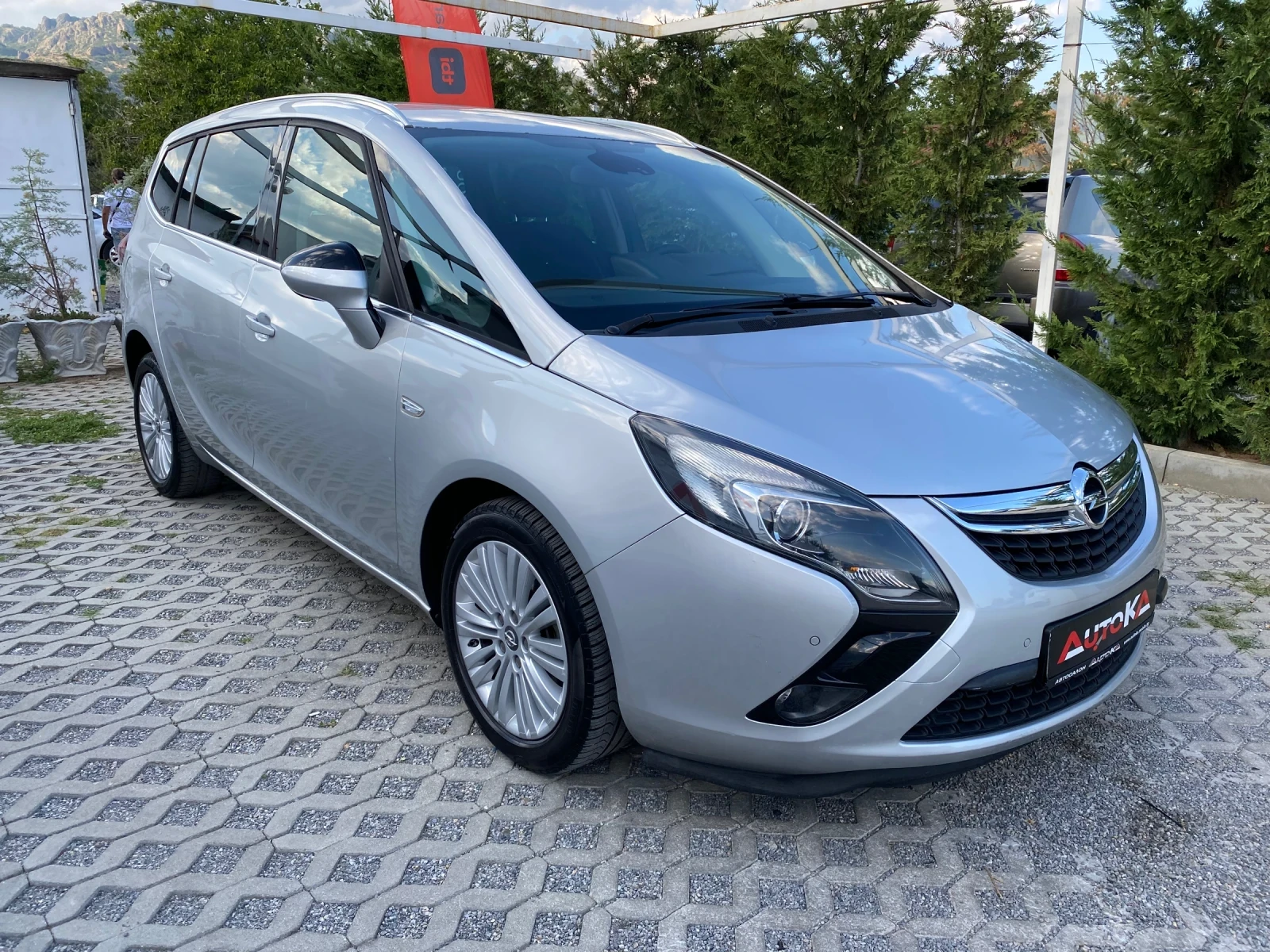 Opel Zafira 1.4T-140кс= 6СК= ФАБРИЧНА ГАЗ= 7МЕСТА= EURO 6B - изображение 2