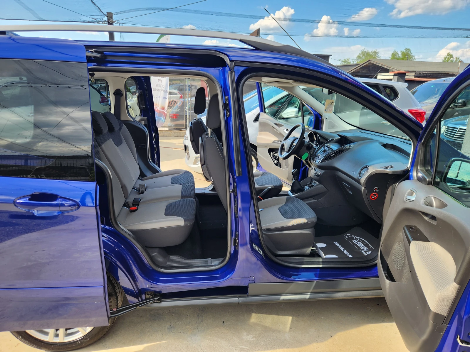 Ford Courier TOURNEO-TITANIUM 1.5 TDCI-75. EURO 5b- | Mobile.bg   14