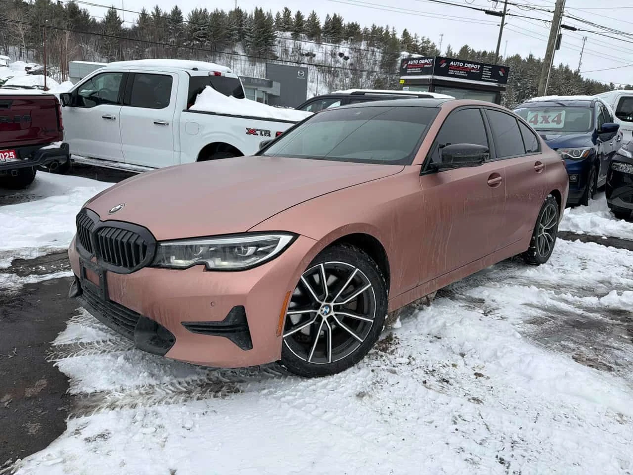 BMW 330 * xDrive * CARFAX * ROSE GOLD * КАМЕРА * ПОДГРЕВИ 
