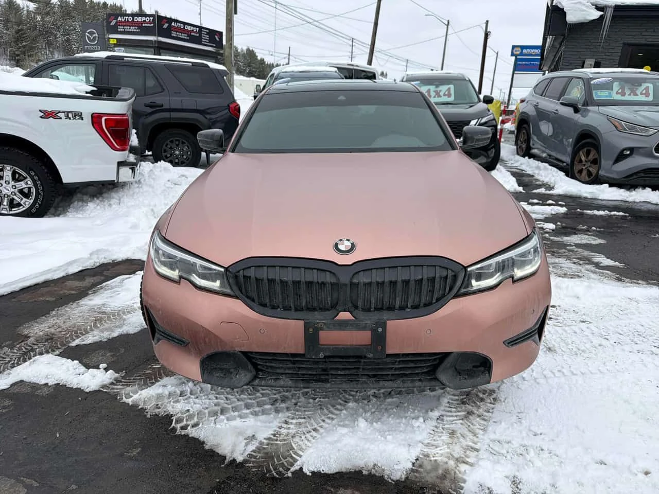 BMW 330 * xDrive * CARFAX * ROSE GOLD * КАМЕРА * ПОДГРЕВИ , снимка 6 - Автомобили и джипове - 53918069