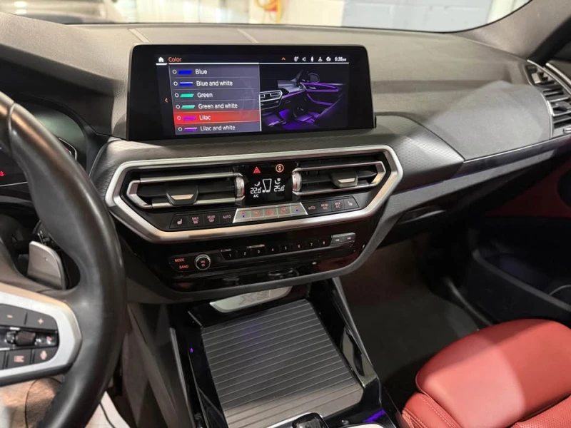 BMW X3 30i M SPORT * ЧЕРВЕНА КОЖА * PANO * CARFAX * , снимка 8 - Автомобили и джипове - 53267205