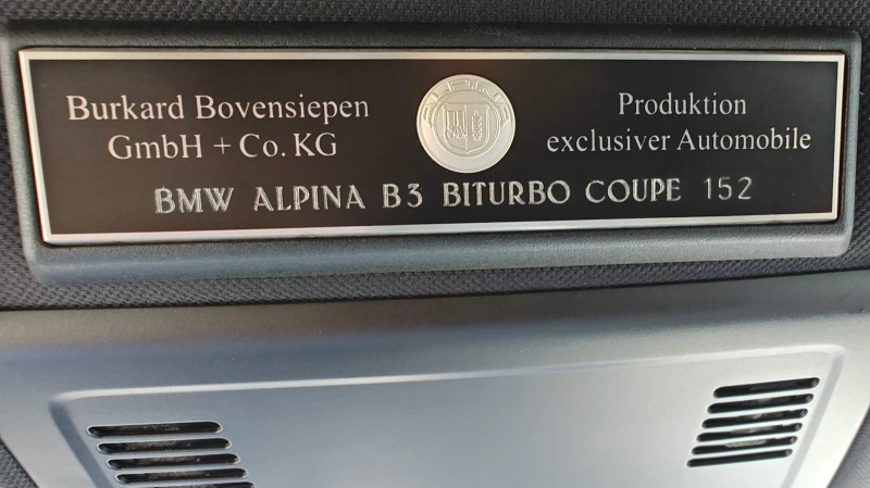 Alpina B3 Biturbo, снимка 11 - Автомобили и джипове - 51751302