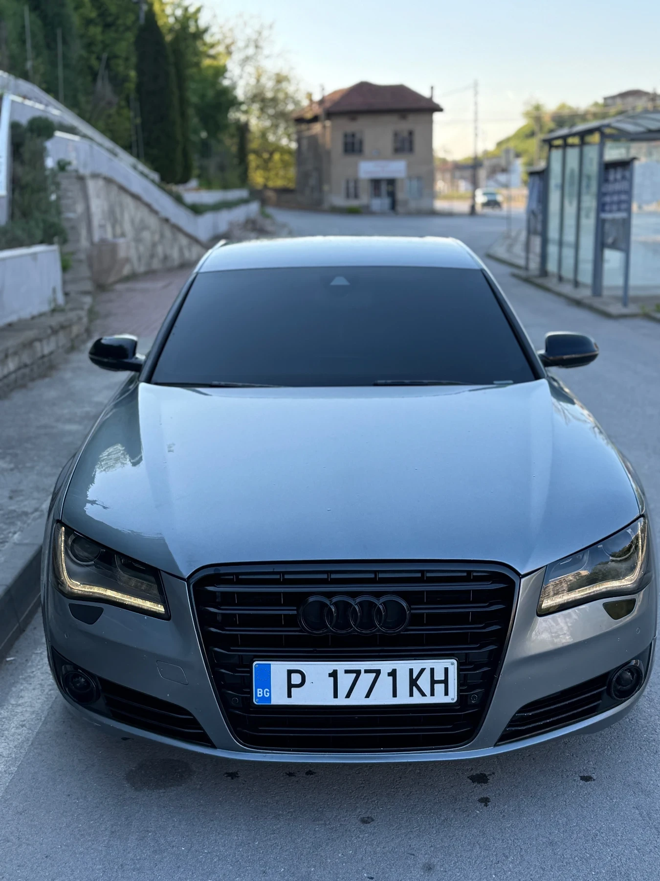 Audi A8 * МАСАЖ* ОБДУХВАНЕ* ACTIVE SOUND* 4.2TDI* ТОППП* , снимка 2 - Автомобили и джипове - 54401939