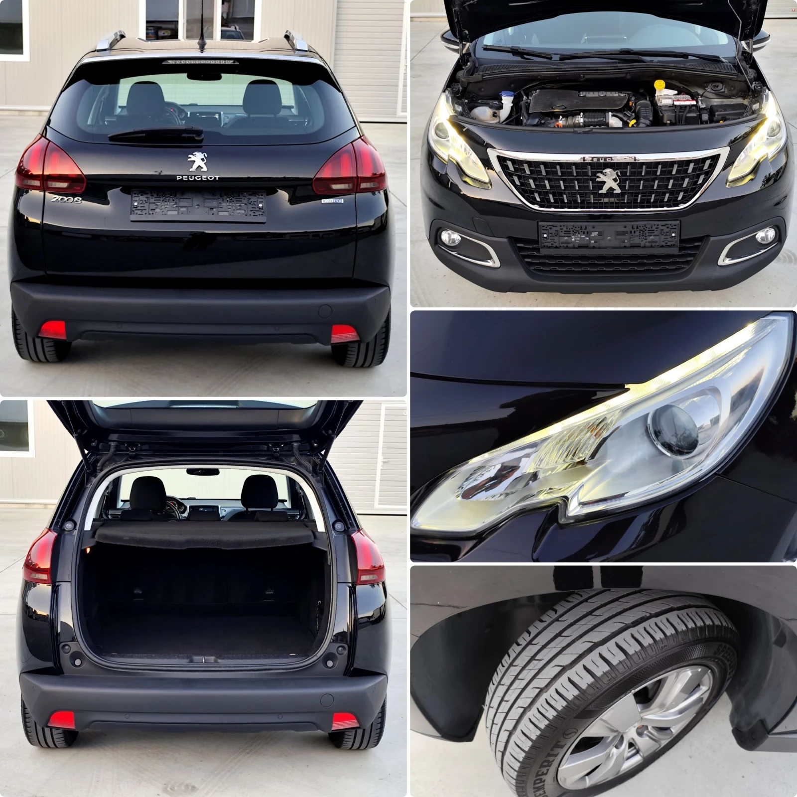 Peugeot 2008 1.6HDI-LED-EURO-6-СЕРВИЗНА КНИЖКА , снимка 9 - Автомобили и джипове - 55214808