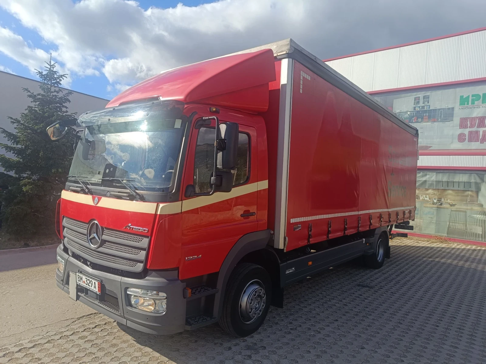 Mercedes-Benz Atego 1224 EURO6 KLIMA ТРИСТРАННА ЩОРА - изображение 3