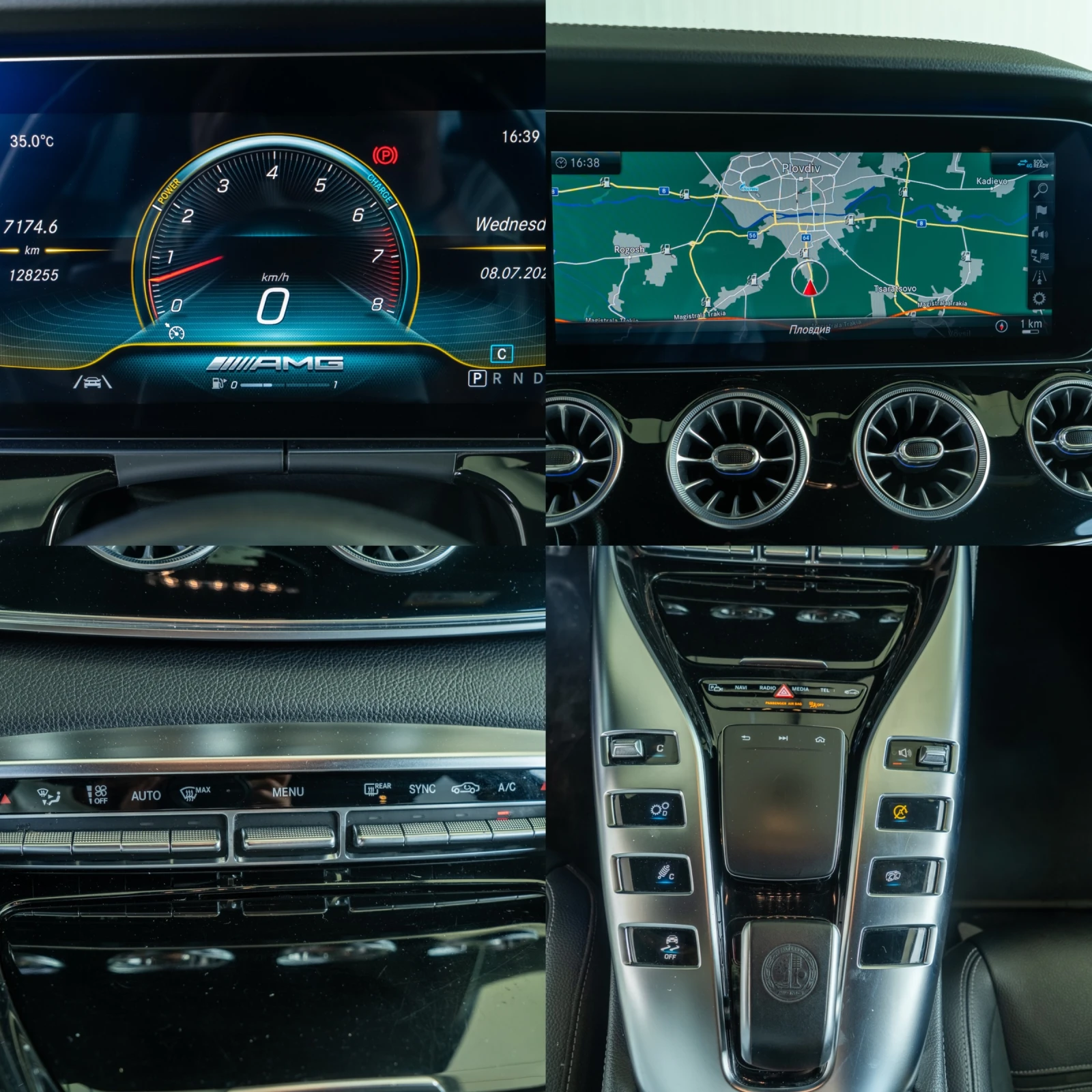 Mercedes-Benz GT 43 = AMG = 2019 = 4MATIC = 9G = ГАРАНЦИЯ = ЛИЗИНГ, снимка 16 - Автомобили и джипове - 55213542