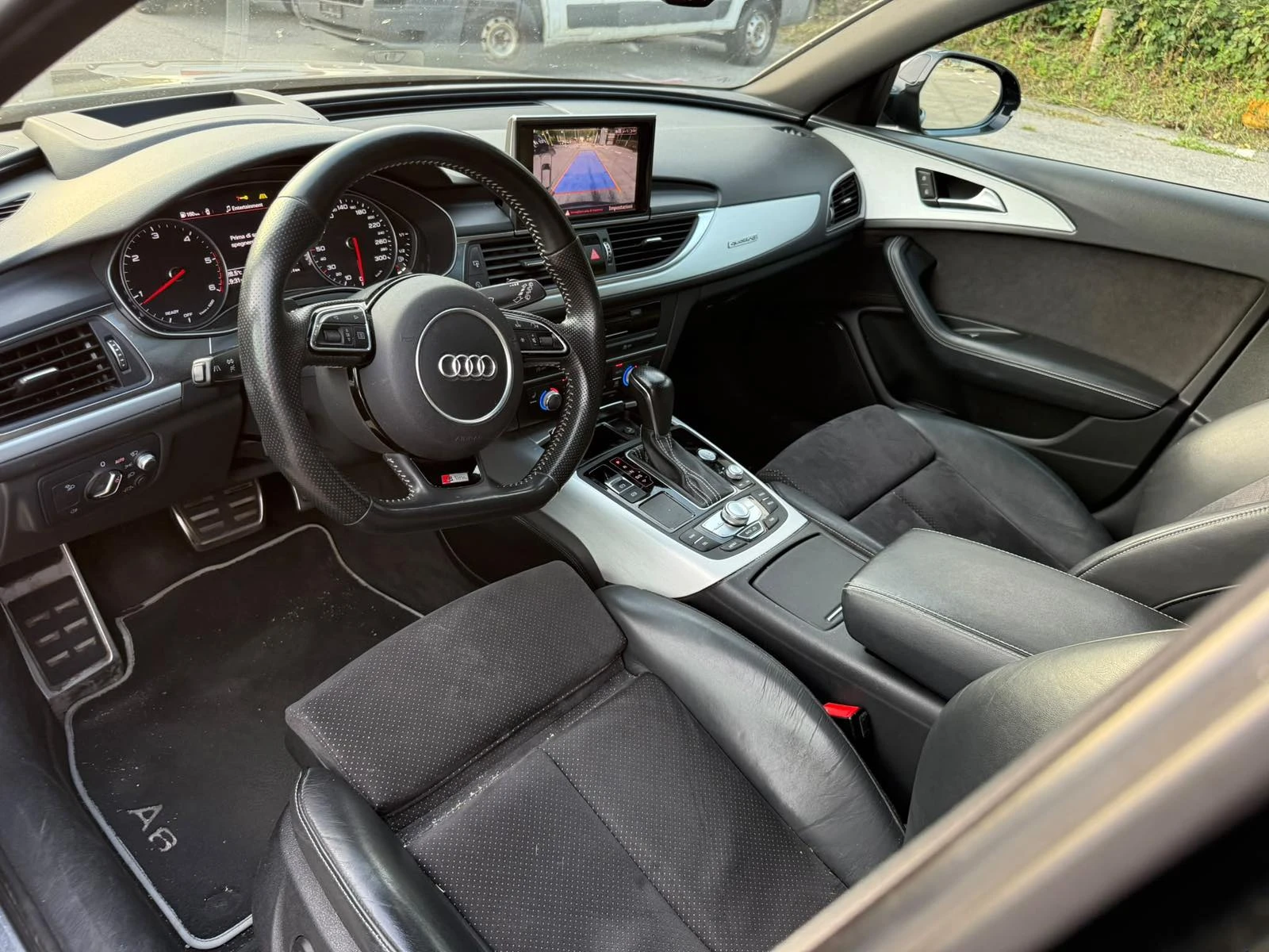 Audi A6 Distronic, HeadUp, S line, снимка 9 - Автомобили и джипове - 56365498