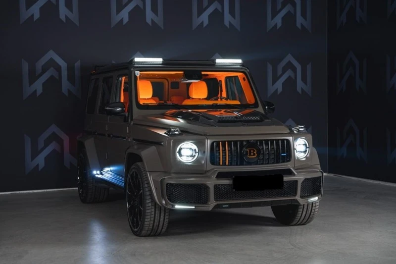 Mercedes-Benz G 63 AMG BRABUS G700 HERMES, снимка 3 - Автомобили и джипове - 42860848