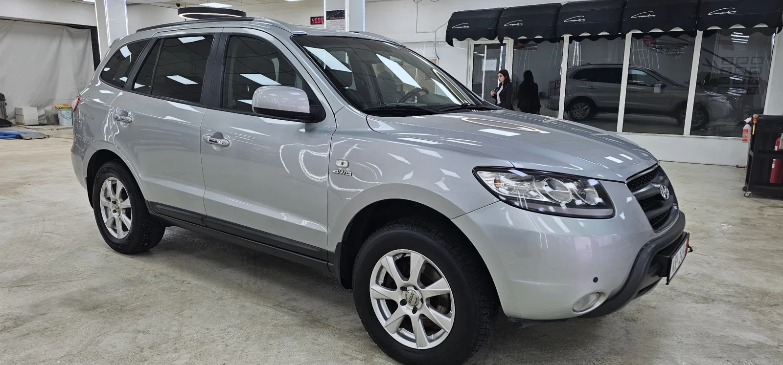 Hyundai Santa fe 2.7 4х4 ГАЗ Автомат шибидах нави Германия  - изображение 6