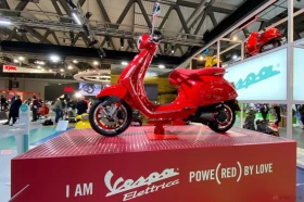 Vespa Primavera RED Limited Edition! Чисто нов!, снимка 1