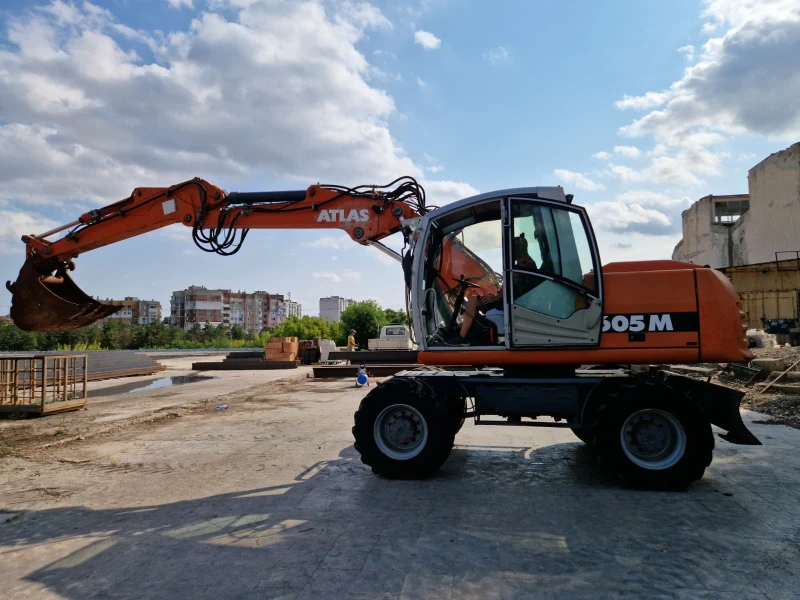 Багер Atlas 1605M, снимка 12 - Индустриална техника - 52473446