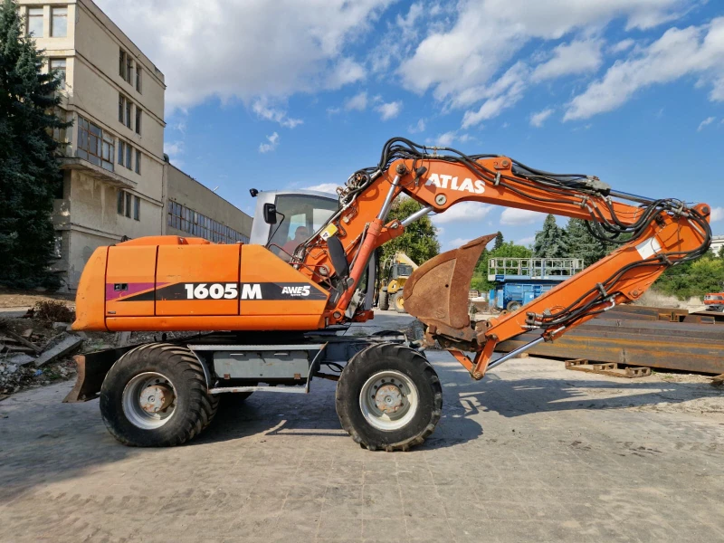 Багер Atlas 1605M, снимка 3 - Индустриална техника - 52473446