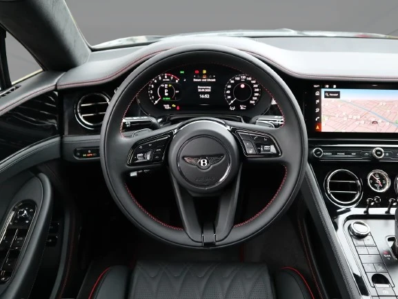 Bentley Continental gt Speed V8 Hybrid = Blackline Spec = Гаранция, снимка 10 - Автомобили и джипове - 54013739