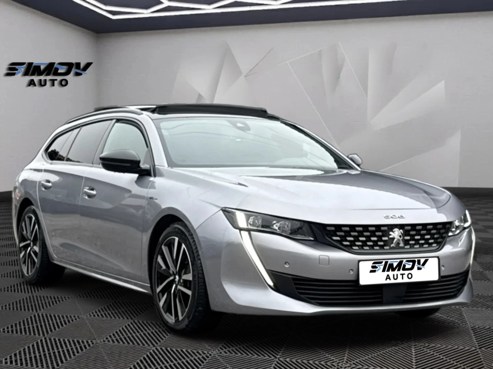 Peugeot 508 PLUG-IN HYBRID 225КС. GT-LINE ДИСТРОНИК KEYLESSGO, снимка 3 - Автомобили и джипове - 53776789