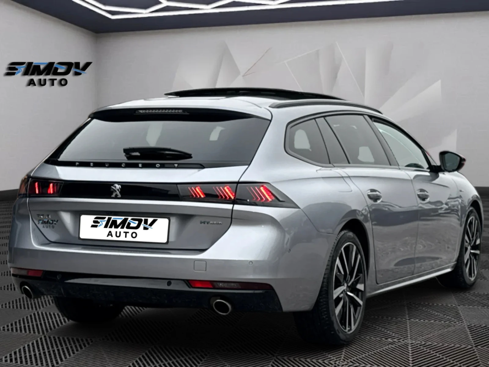 Peugeot 508 PLUG-IN HYBRID 225КС. GT-LINE ДИСТРОНИК KEYLESSGO, снимка 2 - Автомобили и джипове - 53776789