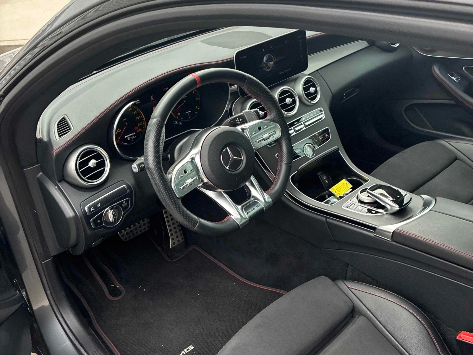 Mercedes-Benz C 43 AMG / 360 / DISTRONIC / BURMESTER / CARFAX /АВТОКРЕДИТ, снимка 5 - Автомобили и джипове - 55884115