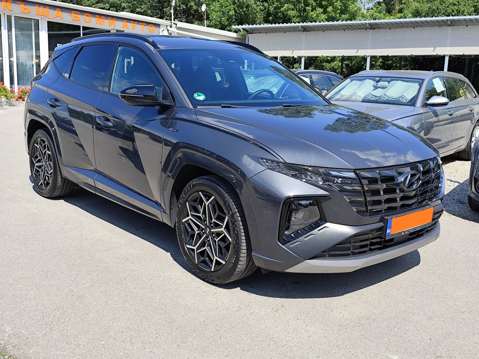 Hyundai Tucson 1.6 HYBRID* АВТОМАТИК* 4X4* LED* N LINE* CAMERA* , снимка 2 - Автомобили и джипове - 54836379