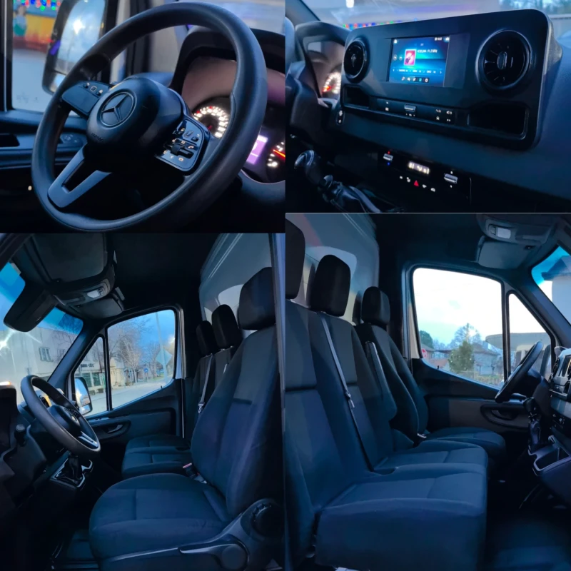Mercedes-Benz Sprinter 316 163 к.с * Ръчка, снимка 9 - Бусове и автобуси - 53262795