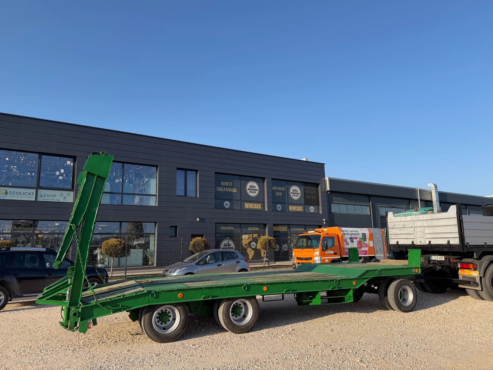 За камион Други 30-Tона, Нов внос, Хидравлични пътеки, , , , , снимка 8 - Ремаркета - 53840191