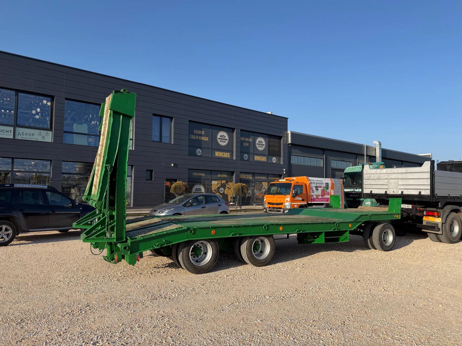 За камион Други 30-Tона, Нов внос, Хидравлични пътеки, , , , , снимка 2 - Ремаркета - 53840191