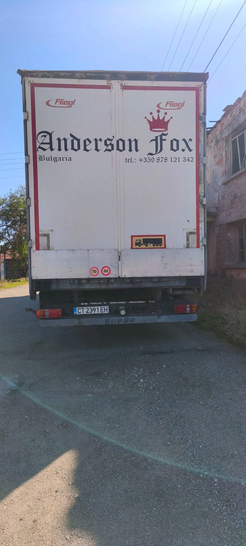 Полуремарке Fliegl, снимка 8 - Ремаркета - 56353777