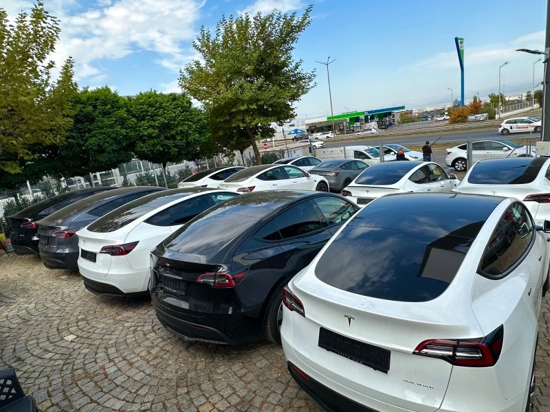 Tesla Model Y 5 км/ T A X I /350ps/60kw, снимка 16 - Автомобили и джипове - 41270568