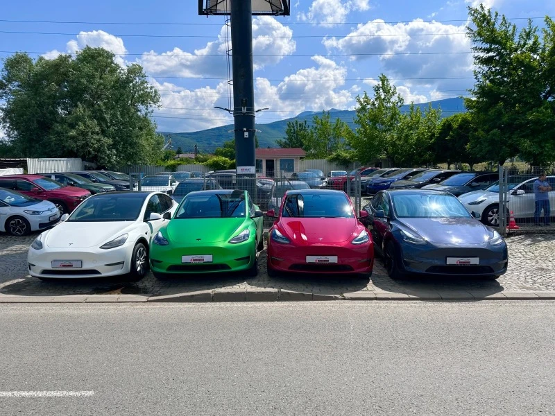 Tesla Model Y 5 км/ T A X I /350ps/60kw, снимка 10 - Автомобили и джипове - 41270568