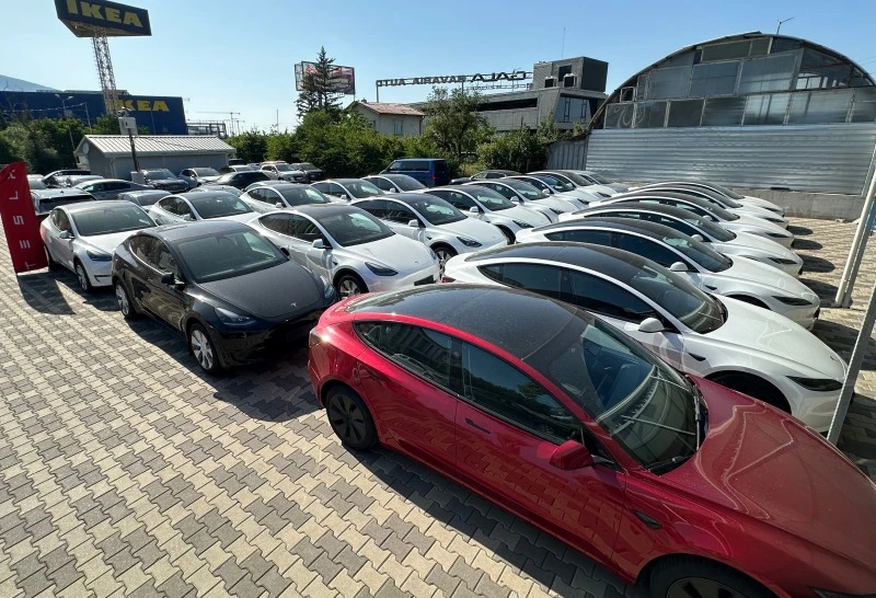 Tesla Model Y 5 км/ T A X I /350ps/60kw, снимка 2 - Автомобили и джипове - 41270568