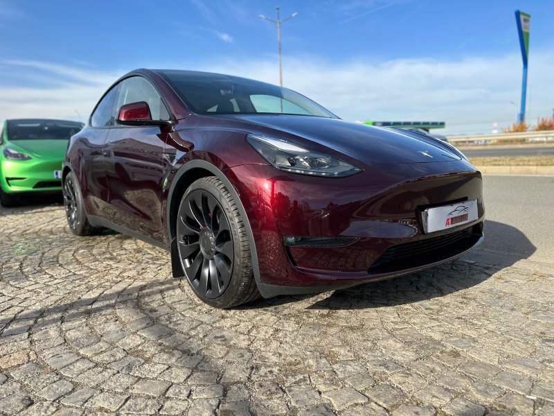 Tesla Model Y 5 км/ T A X I /350ps/60kw, снимка 6 - Автомобили и джипове - 41270568