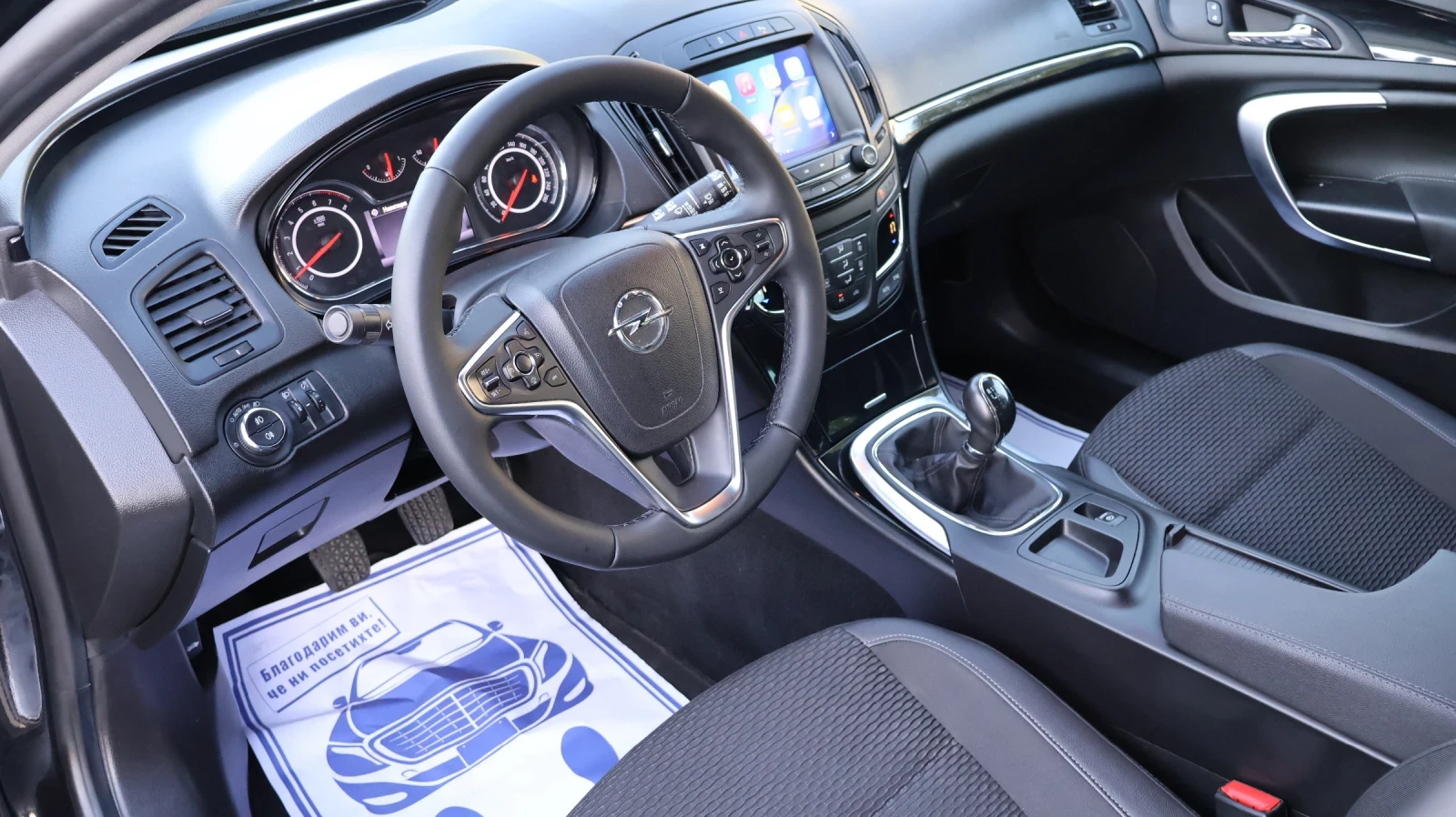 Opel Insignia 1.4 Turbo Cosmo 140 К.С. LPG НАВИГАЦИЯ CARPLAY , снимка 8 - Автомобили и джипове - 54960512