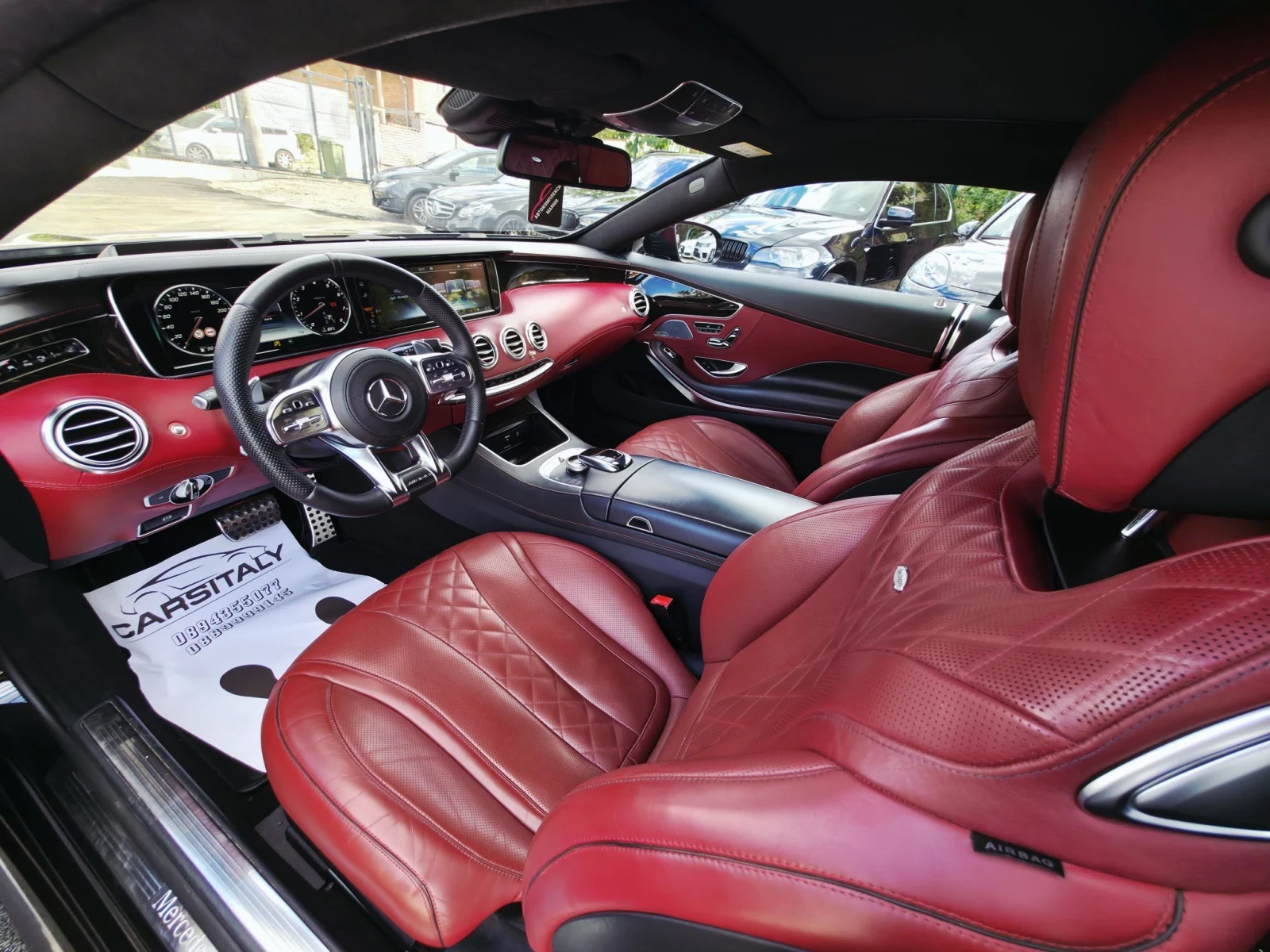 Mercedes-Benz S 500 AMG PREMIUM= SWAROVSKI= DESIGNIO, снимка 14 - Автомобили и джипове - 56104317