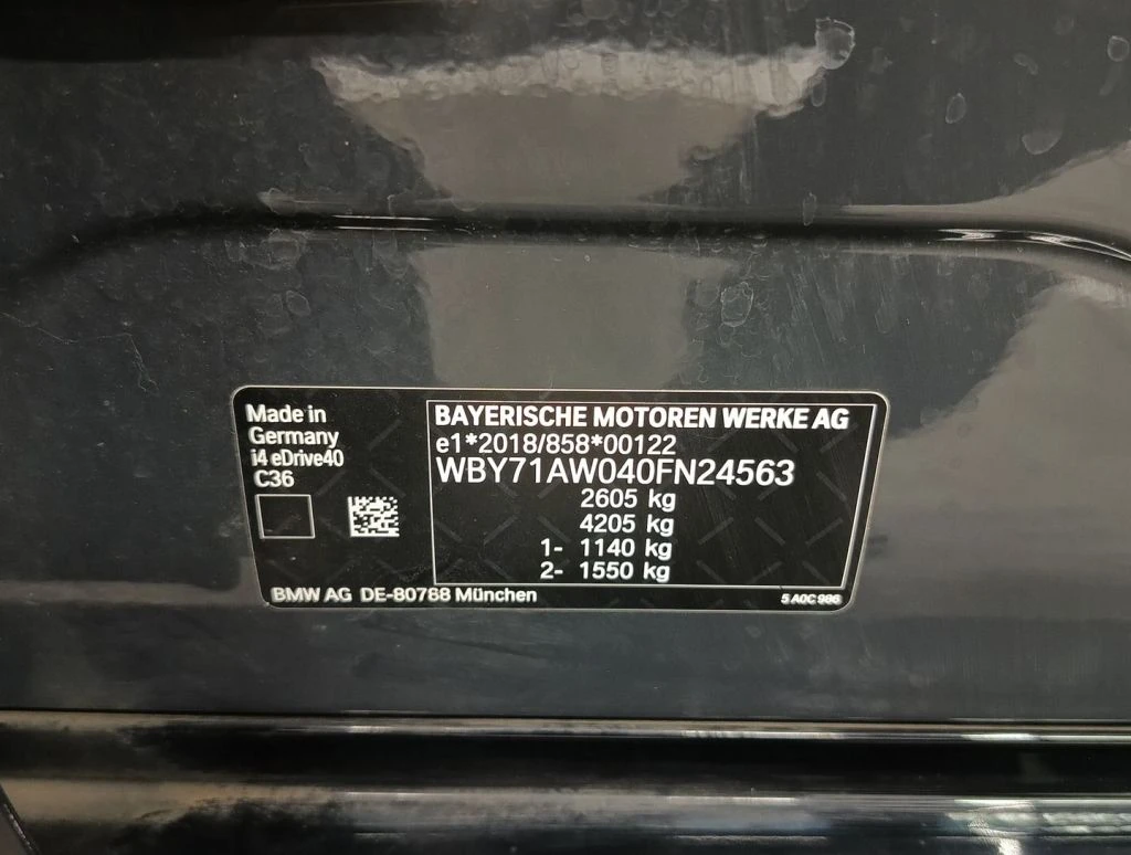 BMW i4 GRAN COUPE 81kWh eDrive40 89.5% SoH LED Navi | Mobile.bg � ����������� 16