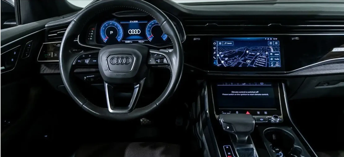 Audi Q8 TECHNIK / ПАНОРАМА / МАСАЖ / FULL!, снимка 9 - Автомобили и джипове - 54705201