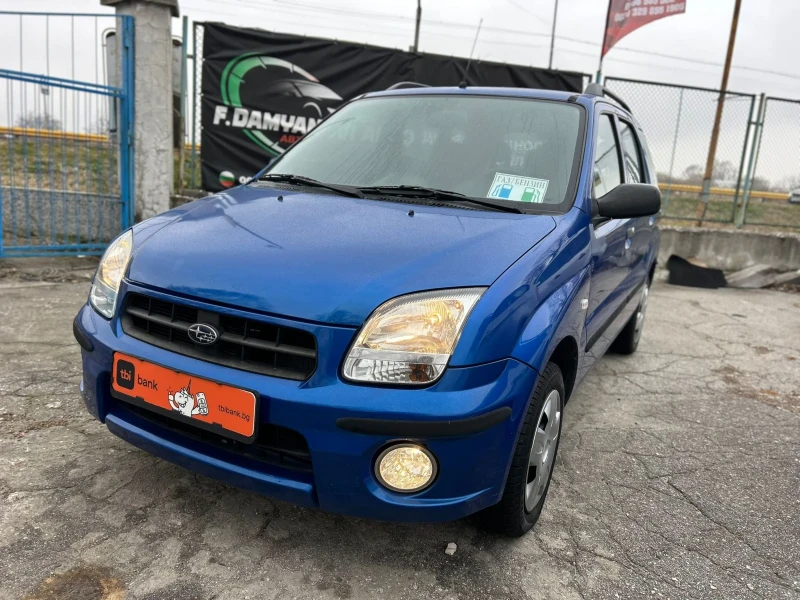 Subaru Justy 1.3i GAZ 4X4 , снимка 1 - Автомобили и джипове - 48936775