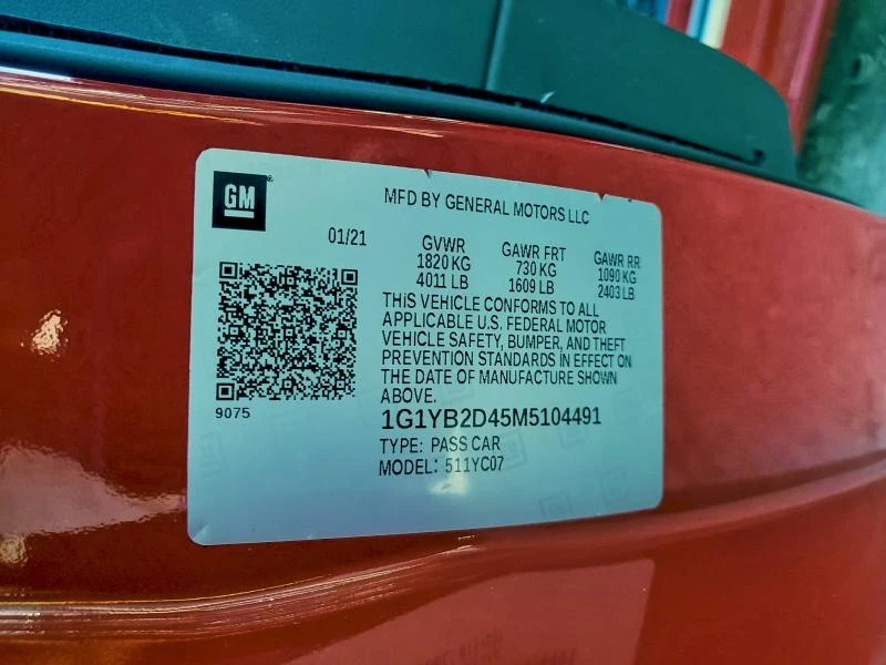 Chevrolet Corvette 6.2L 8 Rear-wheel drive - изображение 5