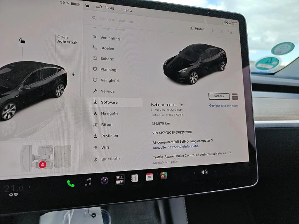 Tesla Model Y Long Range Dual Motor Leather LED Navi 93.6% SoH | Mobile.bg � ����������� 7