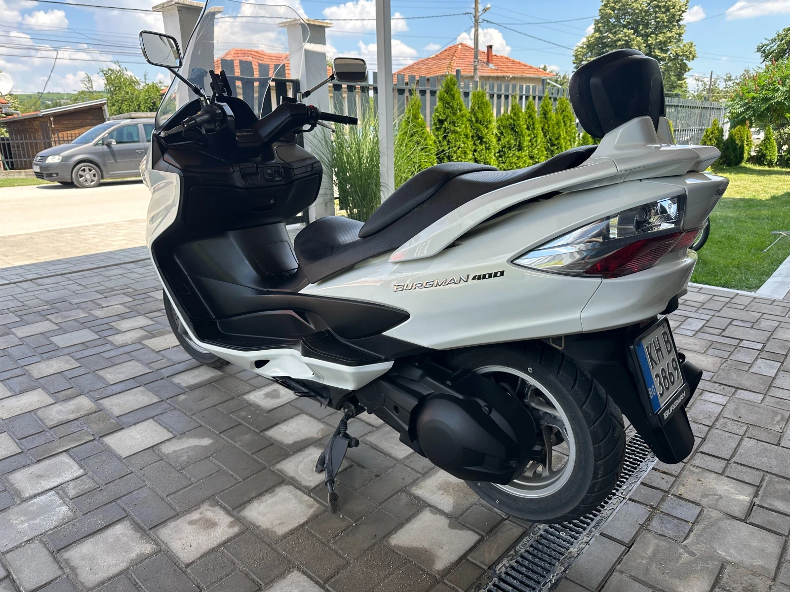 Suzuki Burgman K7 400 White Pearl, снимка 11 - Мотоциклети и мототехника - 55196336