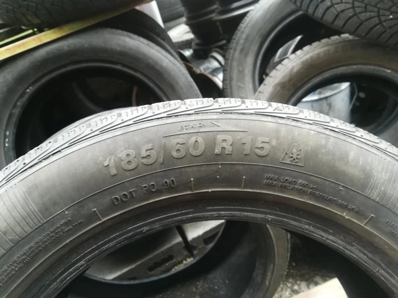 Гуми Зимни 185/60R15, снимка 4 - Гуми и джанти - 20432879