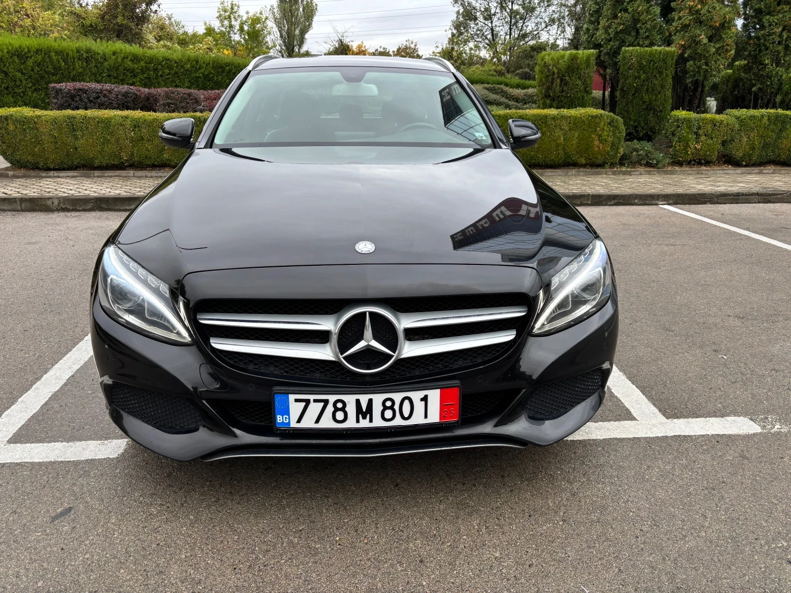 Mercedes-Benz C 200 КАМЕРА НАВИ ПОДГРЕВ ЛЕД, снимка 1