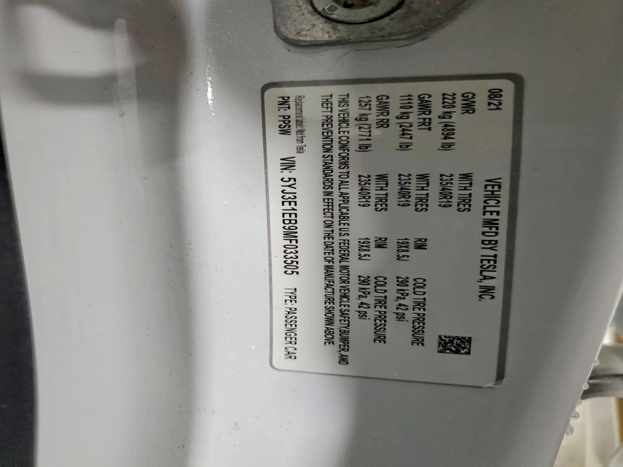 Tesla Model 3, снимка 13 - Автомобили и джипове - 54647790