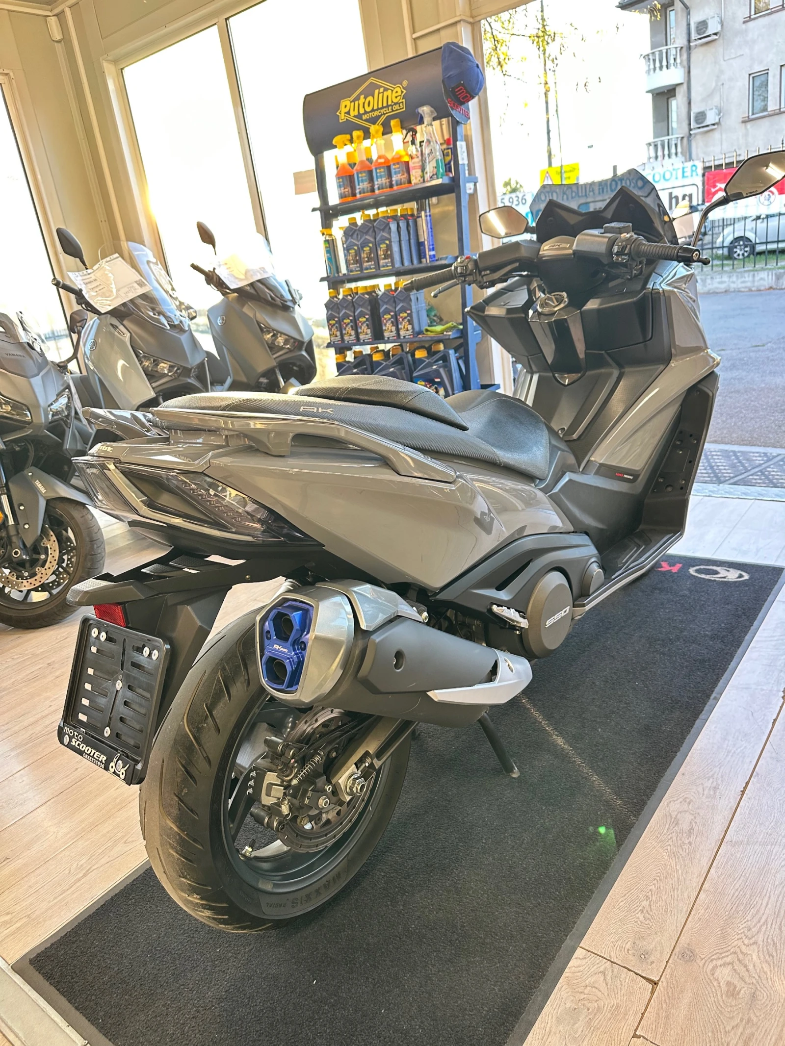 Kymco AK 550 Nardo Gray Noodoe/WiFi, снимка 7 - Мотоциклети и мототехника - 56339543