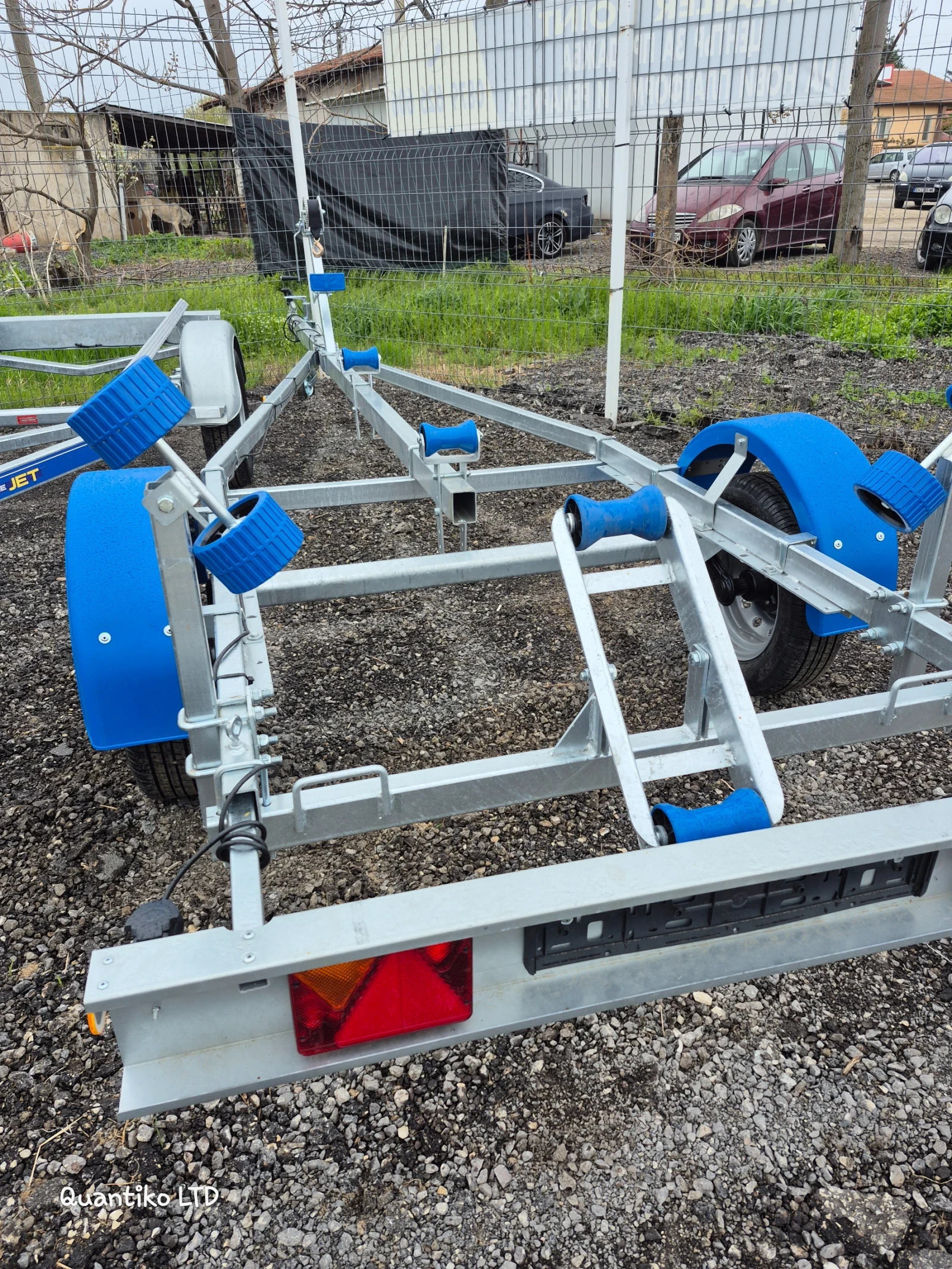 За автомобил Neptun Колесари за лодки - Нови N7-NAVY