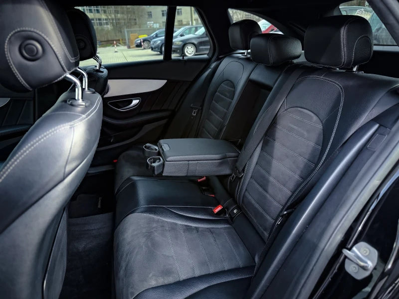 Mercedes-Benz C 200 D* AMG* FACELIFT* AMG LINE* SHADOW* ЛИЗИНГ, снимка 12 - Автомобили и джипове - 52860336