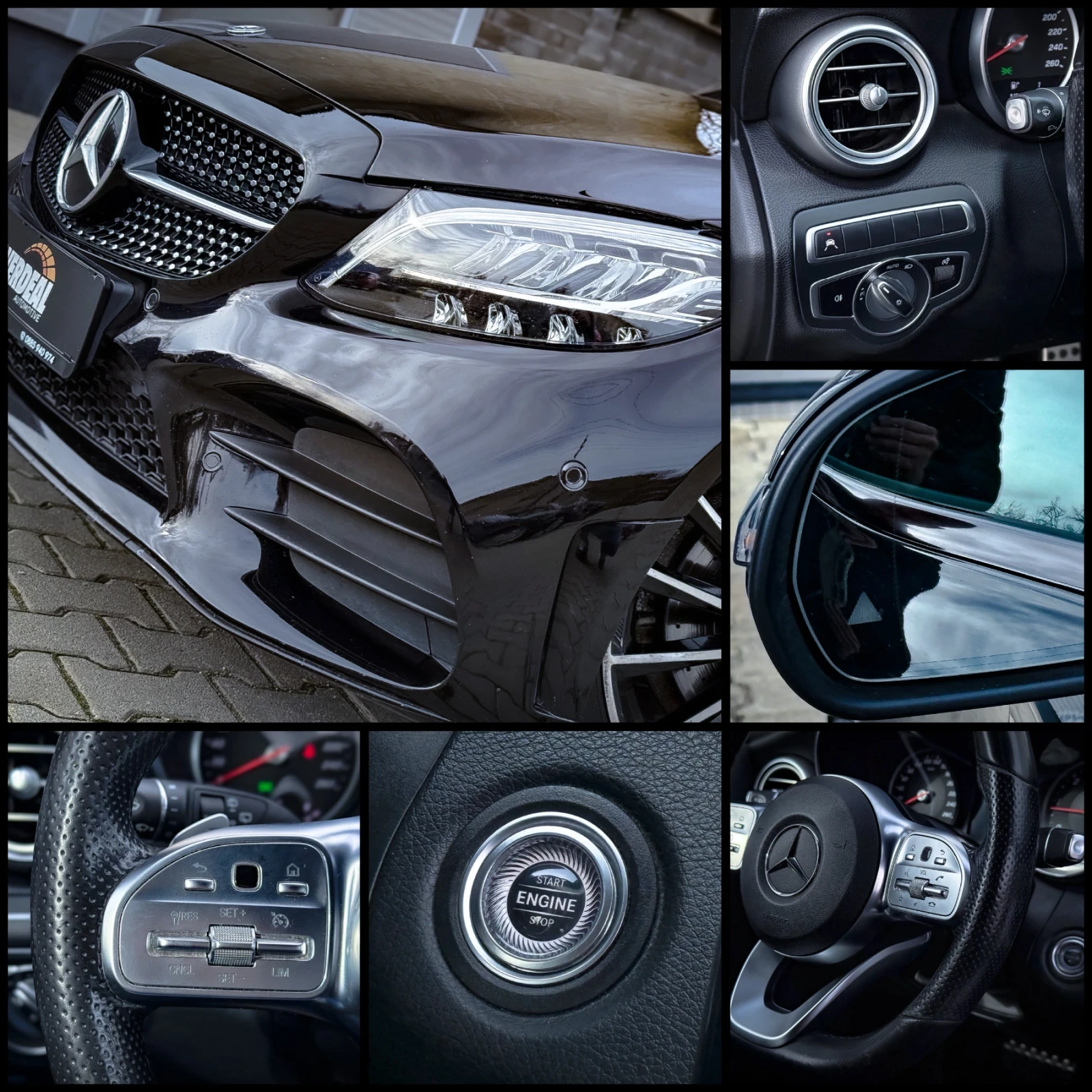 Mercedes-Benz C 200 D* AMG* FACELIFT* AMG LINE* SHADOW* ������ | Mobile.bg � ����������� 13
