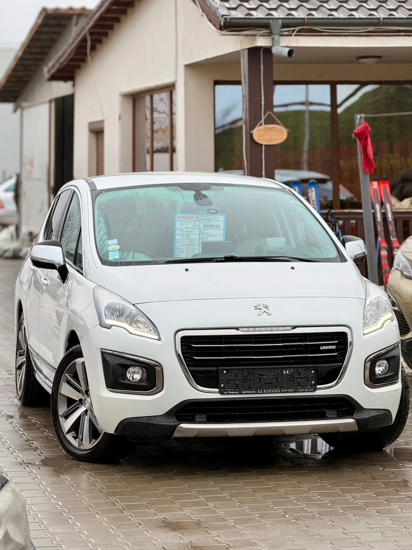 Peugeot 3008 2.0* Hybrid4* Автоматик* Нов внос* 4х4* Хедъп*  - изображение 3