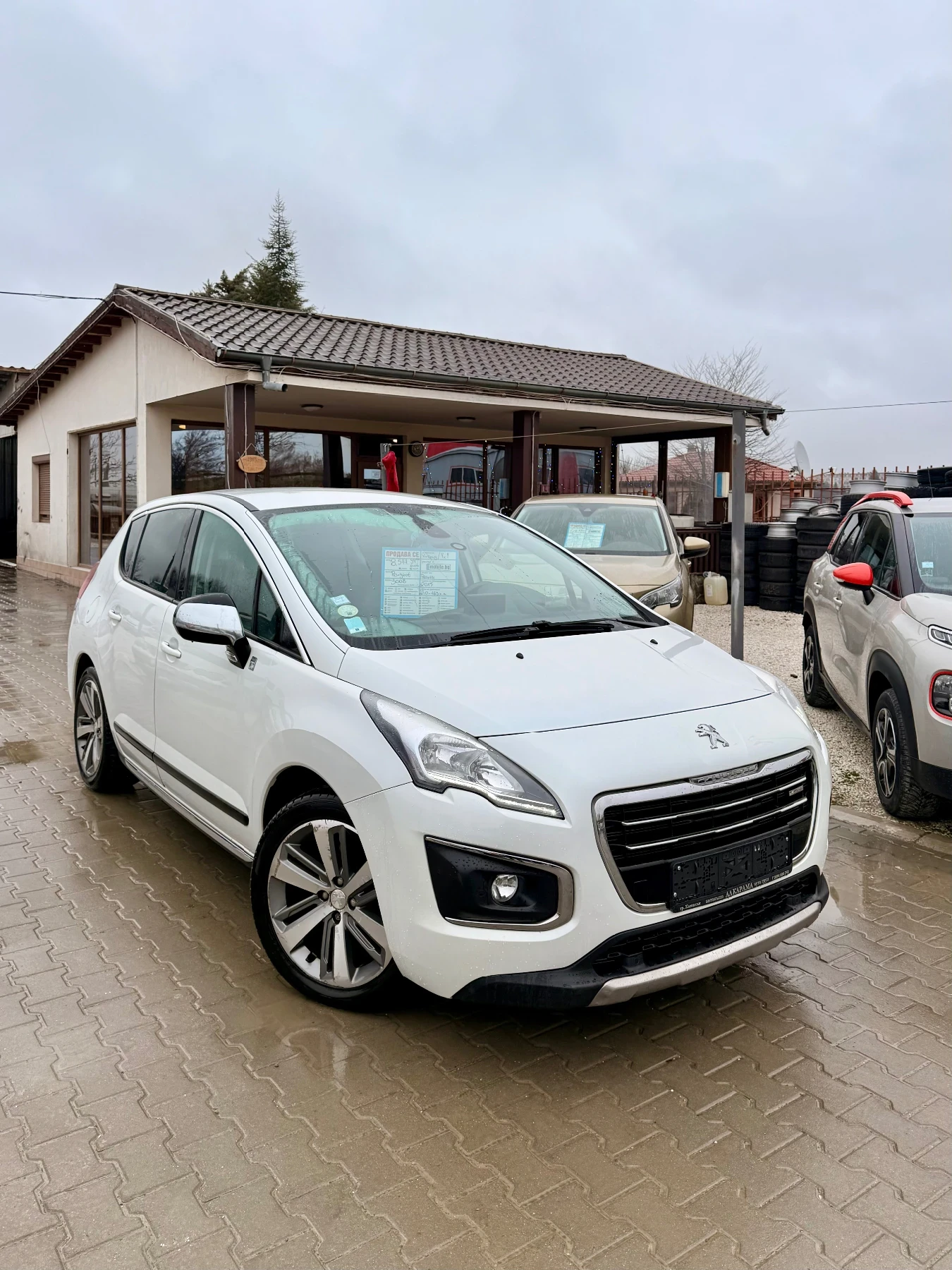 Peugeot 3008 2.0* Hybrid4* Автоматик* Нов внос* 4х4* Хедъп*  - изображение 4